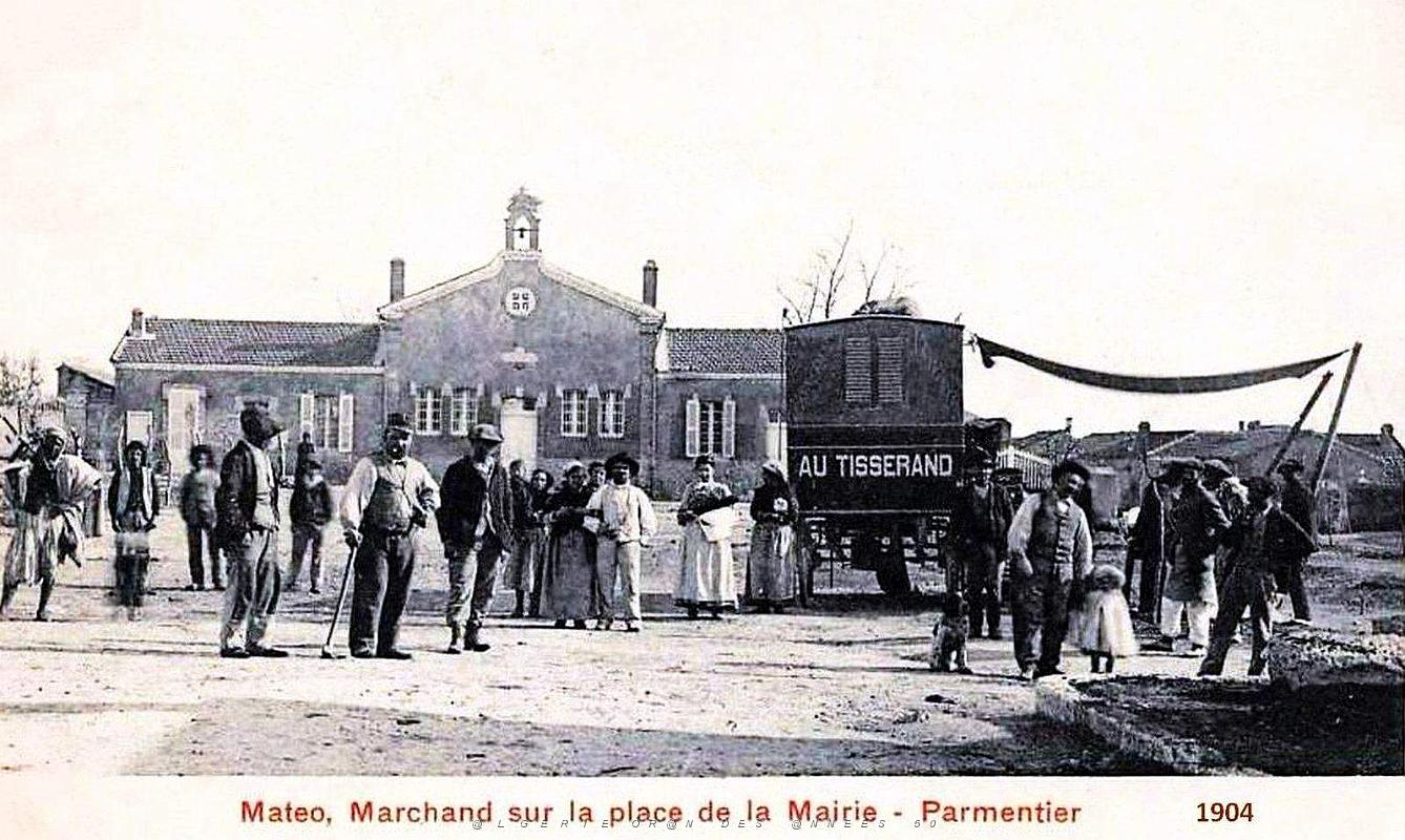 1932- Parmentier - Place de la Mairie - Mateo Tisserand - 1904.jpg